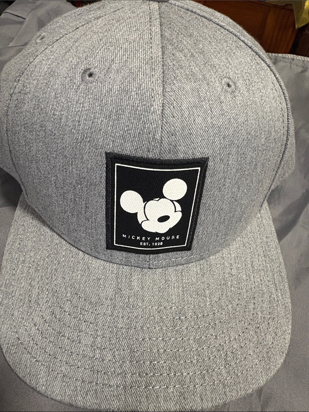 Mickey Mouse Kids Gray Baseball Cap by